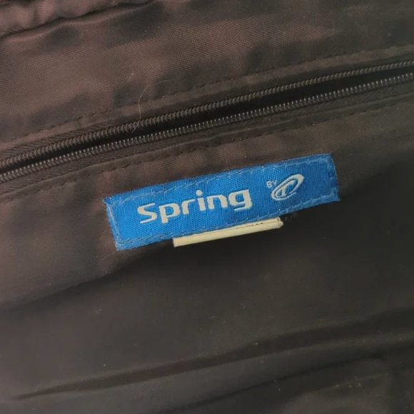 Y2K black leather shoulder bag by Spring - Picture 4 of 5